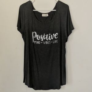 Women's "Positive Vibes" Tee